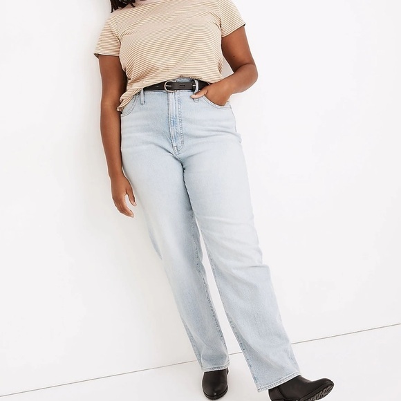 Madewell The Perfect Vintage Straight Fitzgerald Wash Jeans - Picture 3 of 16